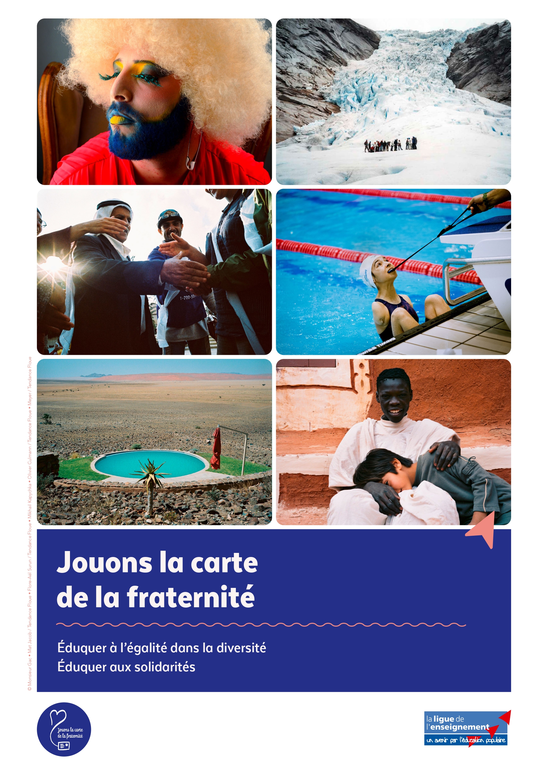 Jouons la carte de la fraternité 2023 Affiche